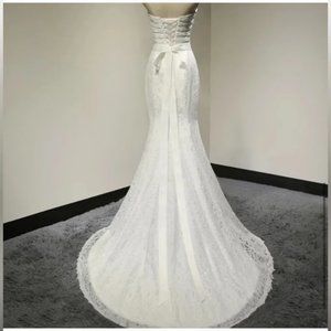 Gorgeous mermaid wedding dress